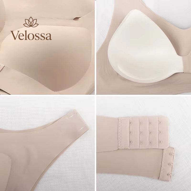 Duruş Düzeltici Dikişsiz Sütyen - velossa, pürüzsüz görünüm ve tam destek sağlayan sütyen detayları.